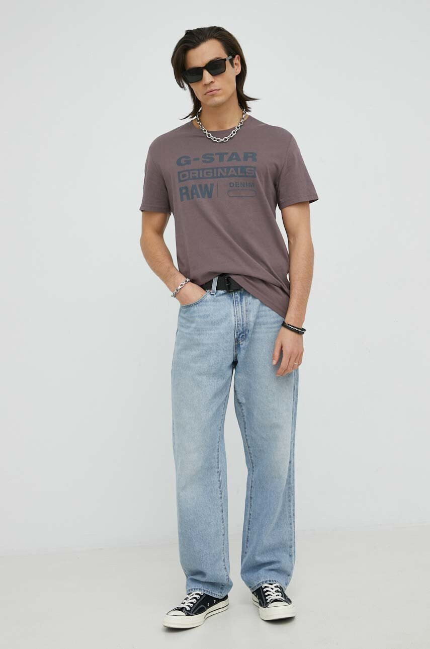 G-Star Raw Памучна тениска - Pepit.bg