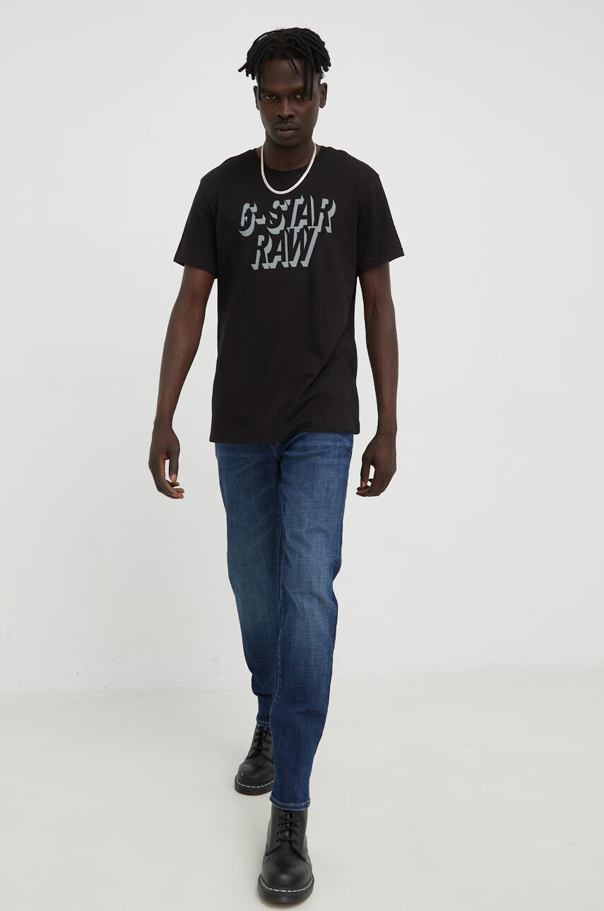 G-Star Raw Памучна тениска - Pepit.bg