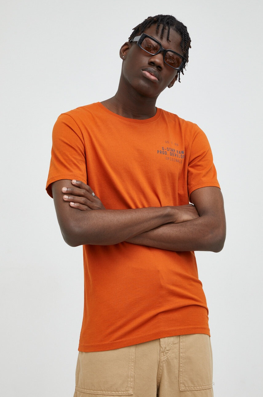 G-Star Raw Памучна тениска - Pepit.bg