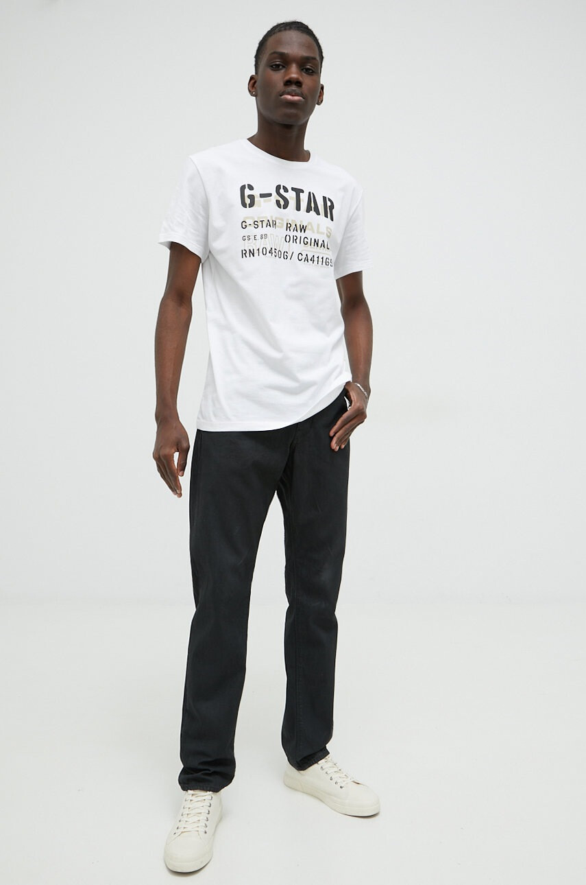G-Star Raw Памучна тениска - Pepit.bg