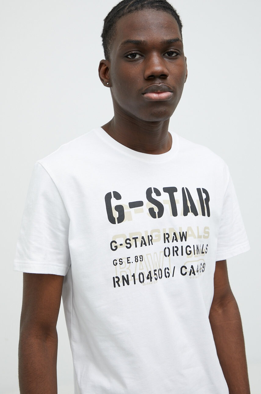 G-Star Raw Памучна тениска - Pepit.bg