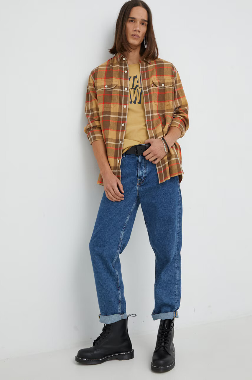 G-Star Raw Памучна тениска - Pepit.bg