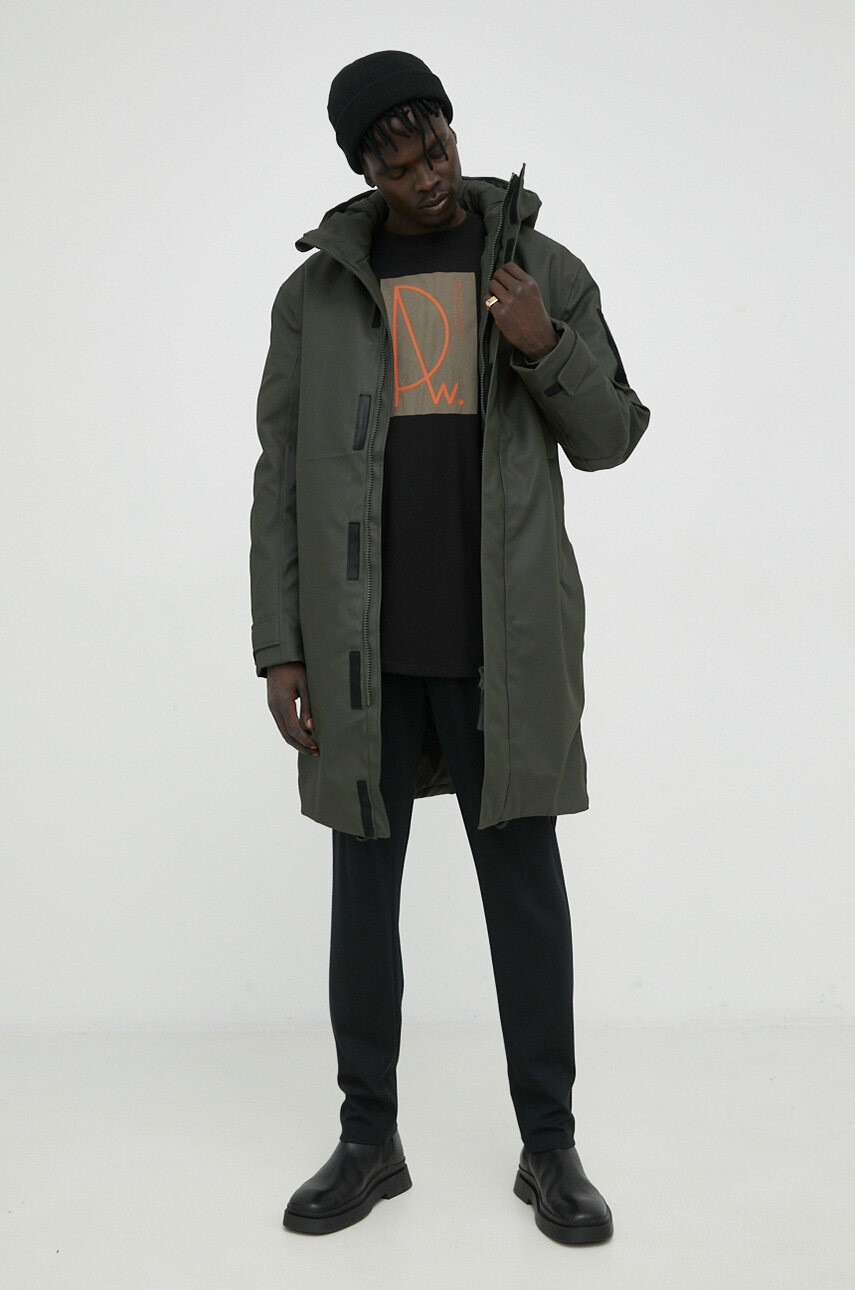 G-Star Raw Памучна тениска в черно с принт - Pepit.bg
