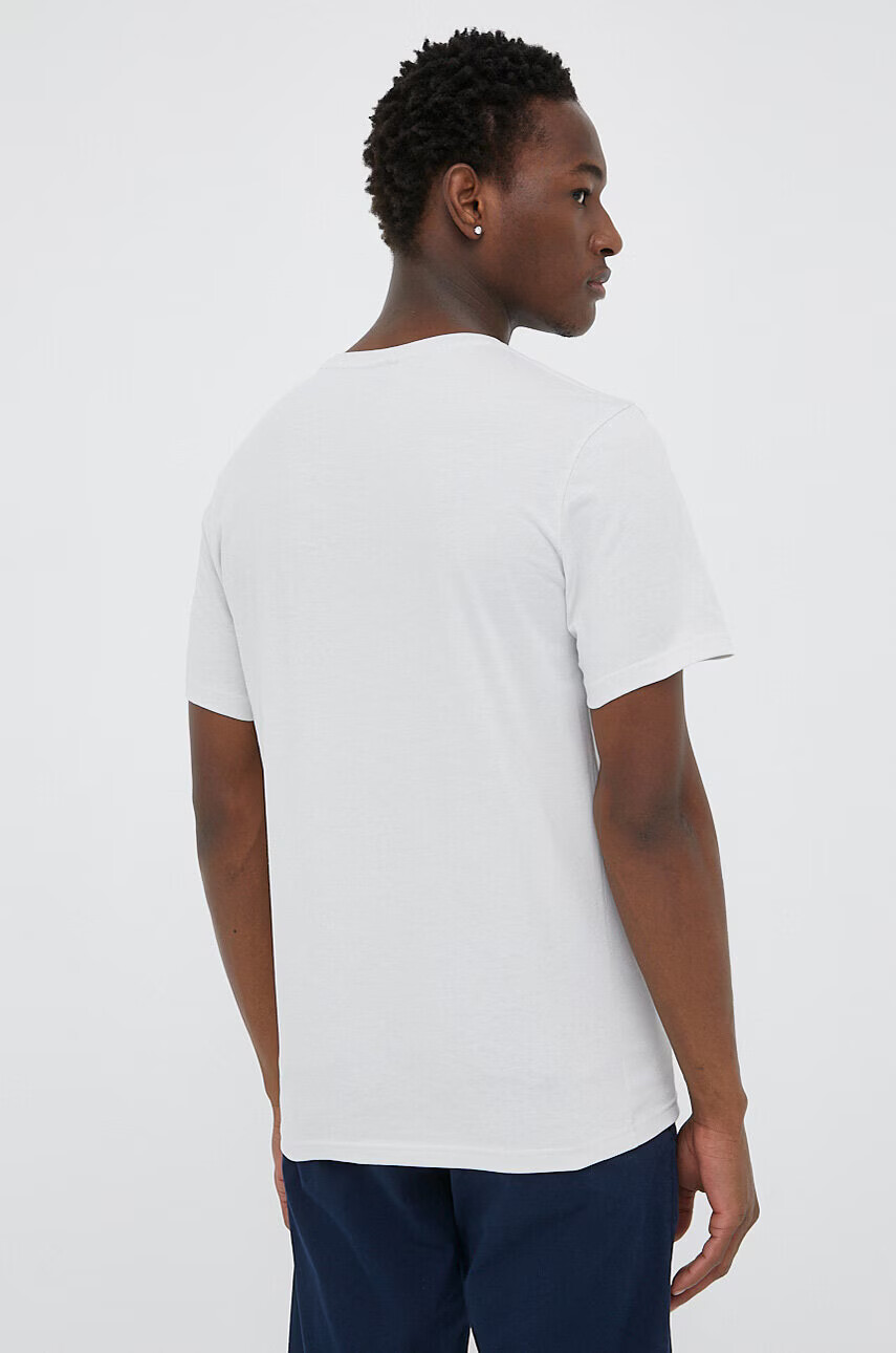 G-Star Raw Памучна тениска в бяло с принт - Pepit.bg