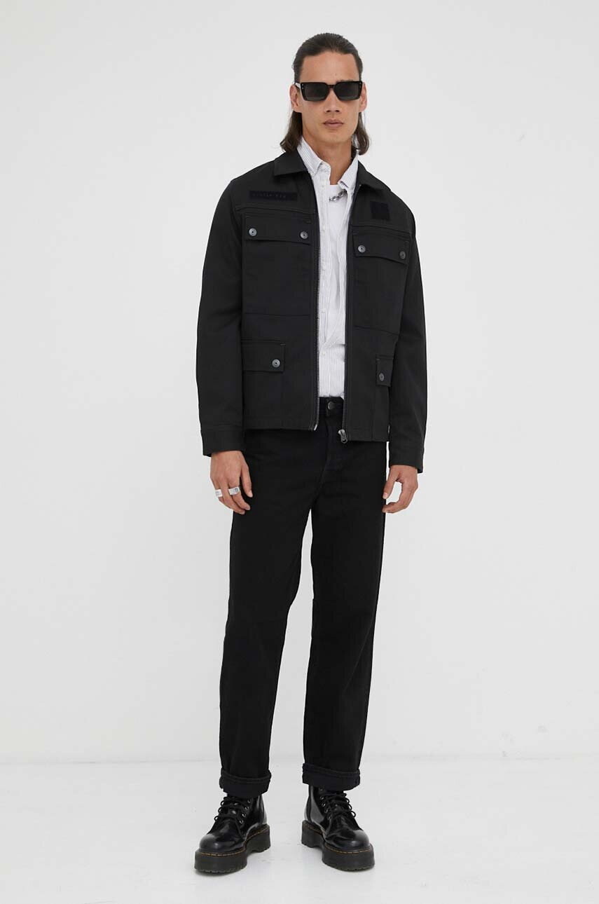 G-Star Raw Памучна тениска в бяло с принт - Pepit.bg