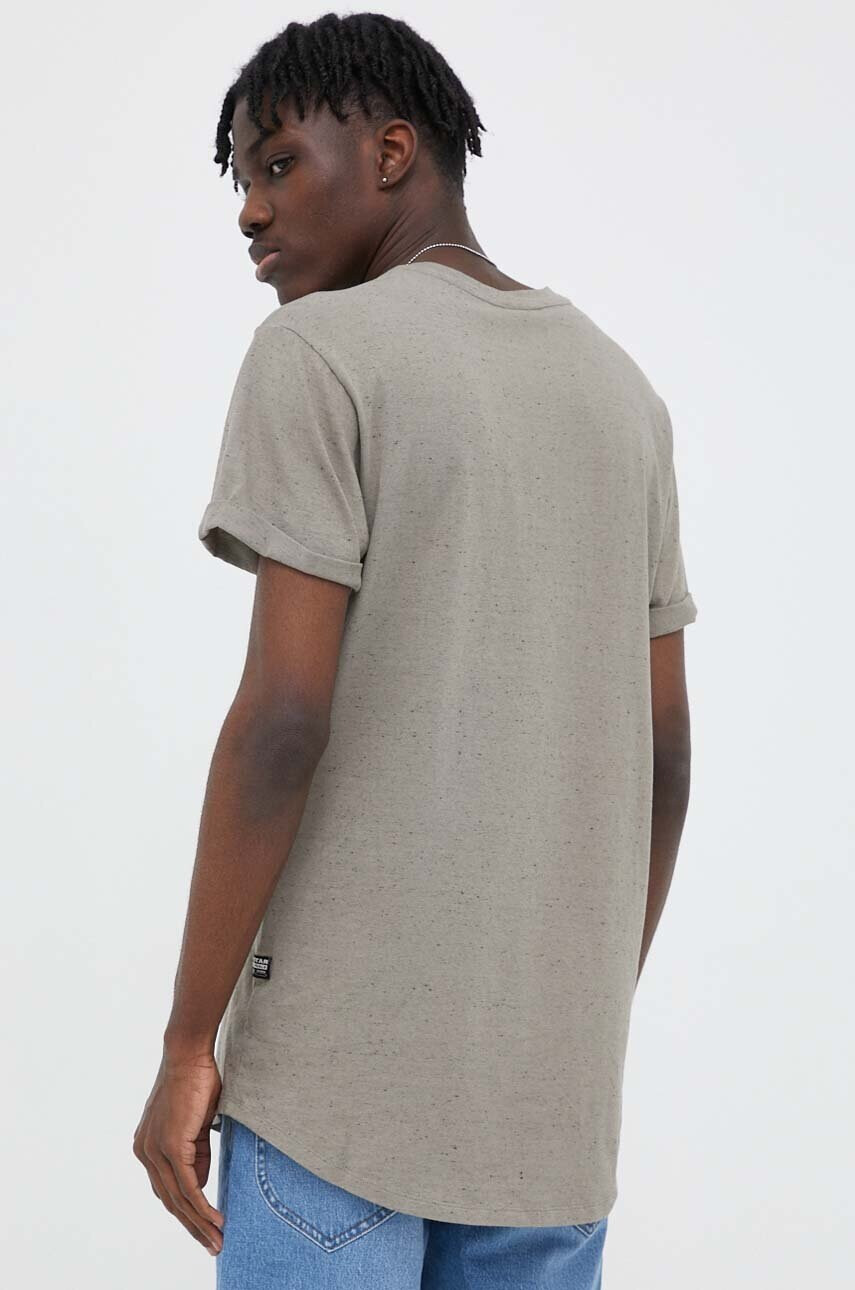 G-Star Raw Памучна тениска с изчистен дизайн - Pepit.bg