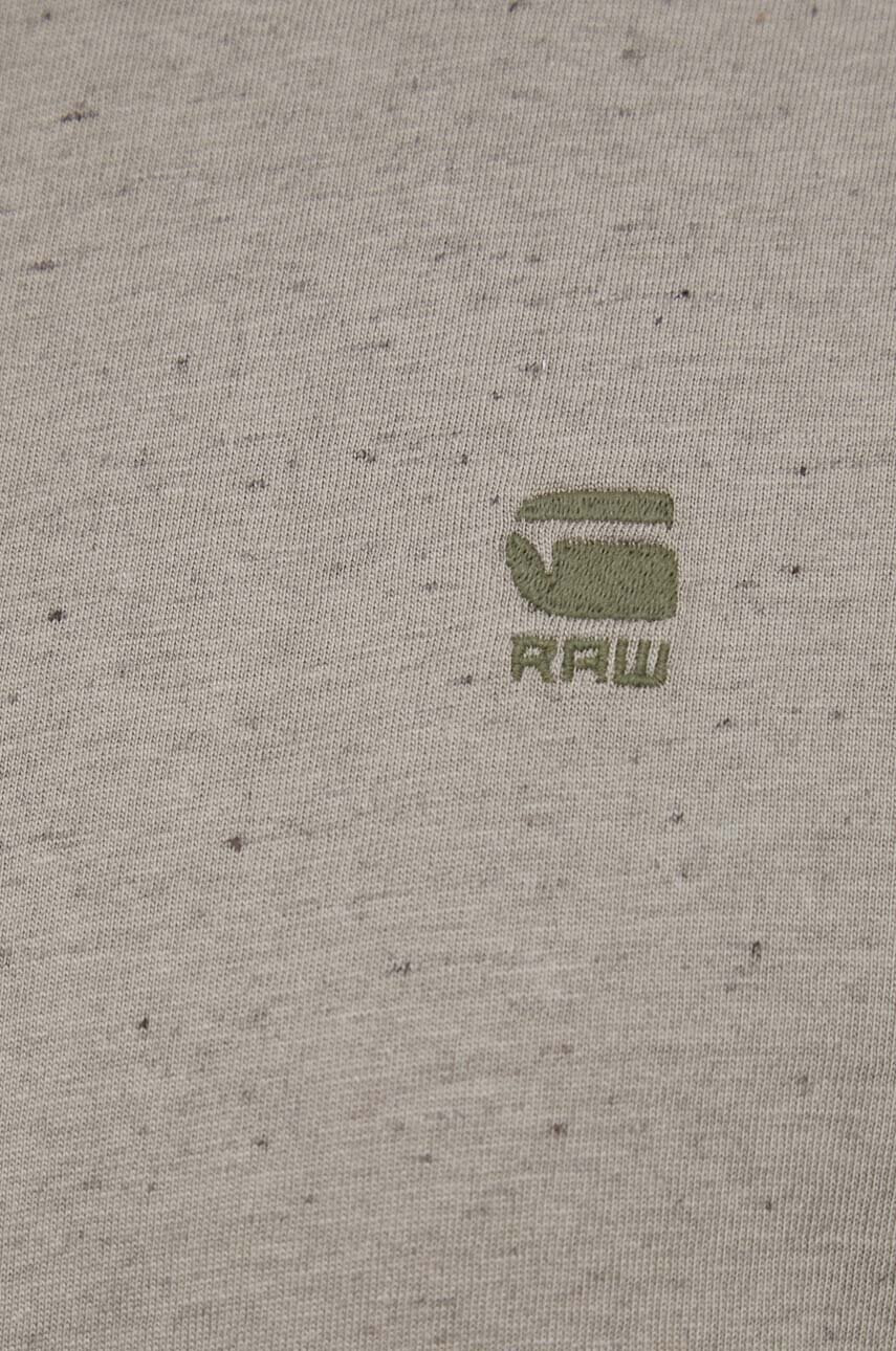 G-Star Raw Памучна тениска с изчистен дизайн - Pepit.bg