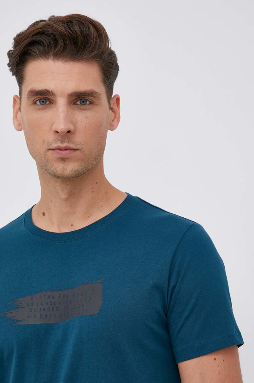 G-Star Raw Памучна тениска - Pepit.bg