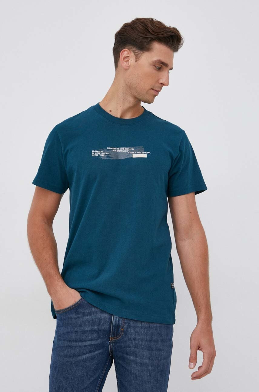 G-Star Raw Памучна тениска - Pepit.bg