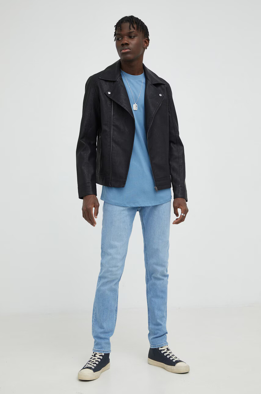 G-Star Raw Памучна тениска с изчистен дизайн - Pepit.bg