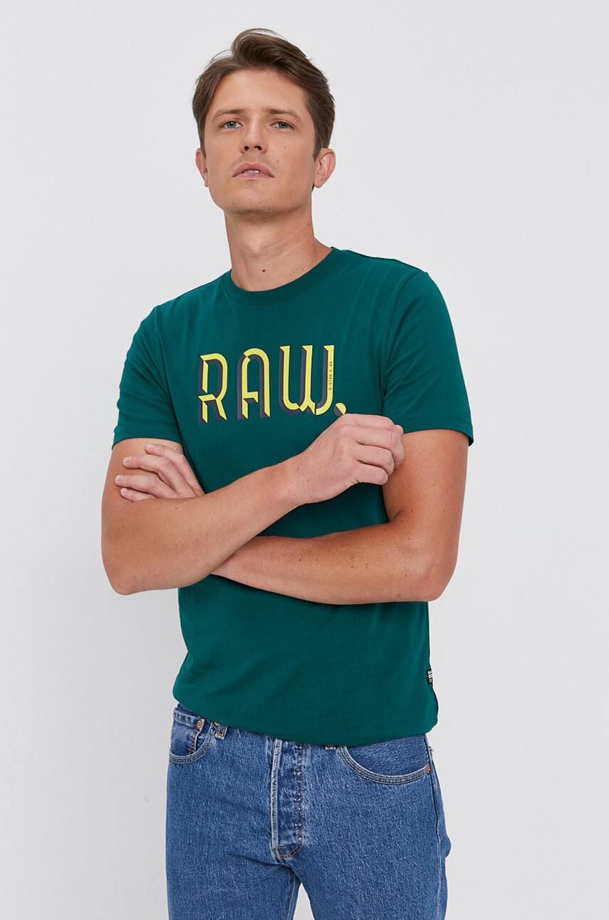 G-Star Raw Памучна тениска - Pepit.bg