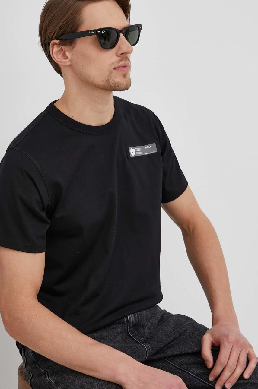 G-Star Raw Памучна тениска с принт - Pepit.bg