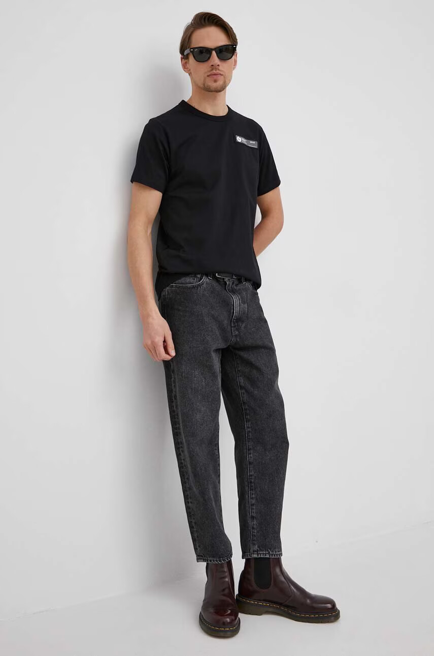 G-Star Raw Памучна тениска с принт - Pepit.bg