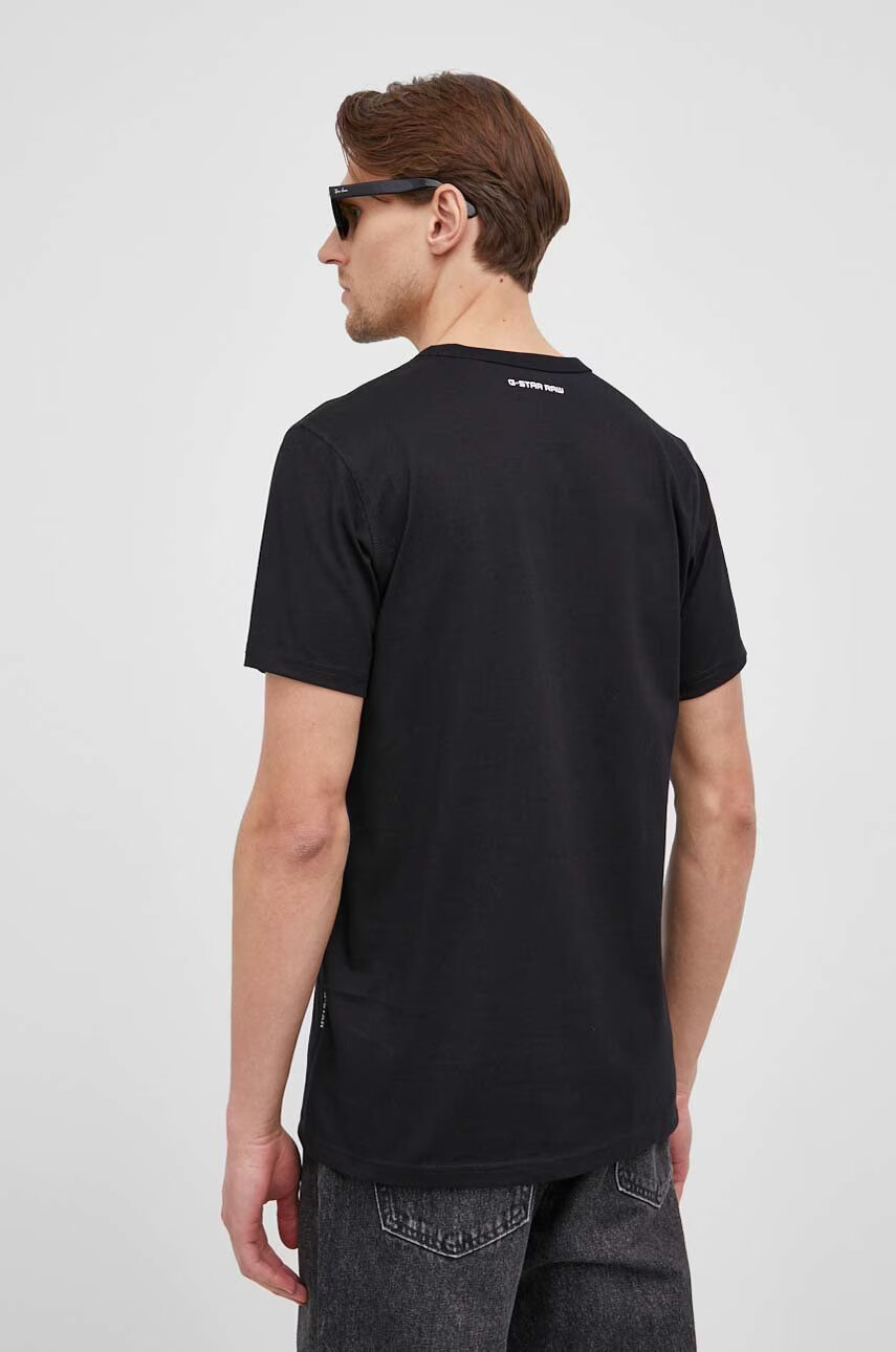 G-Star Raw Памучна тениска с принт - Pepit.bg