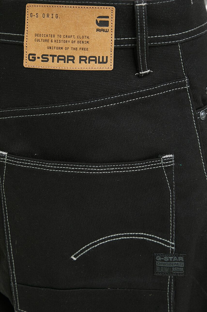 G-Star Raw Панталон В черно с кройка тип карго - Pepit.bg