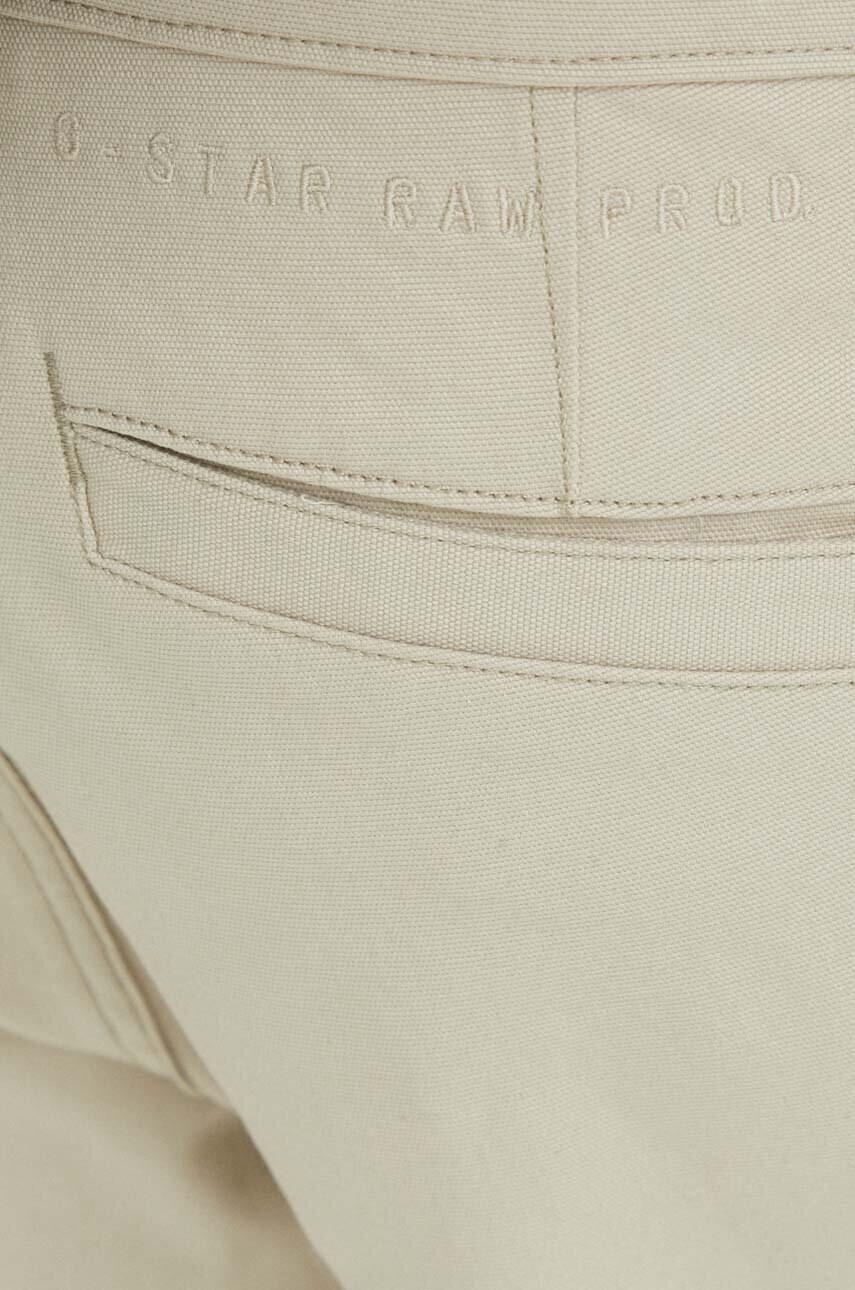 G-Star Raw Панталон в бежово с кройка тип чино - Pepit.bg