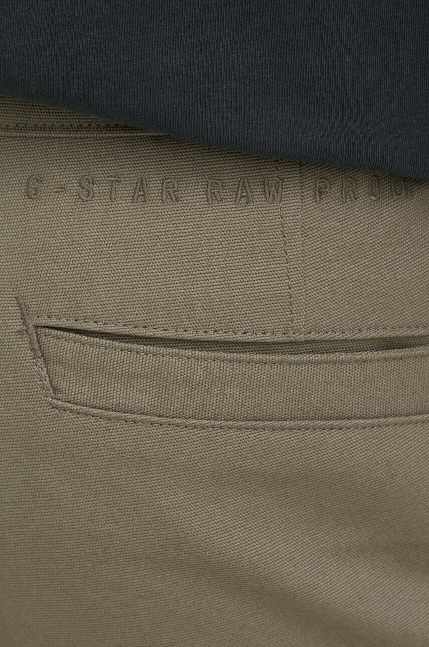 G-Star Raw Панталон в кафяво с кройка тип чино - Pepit.bg