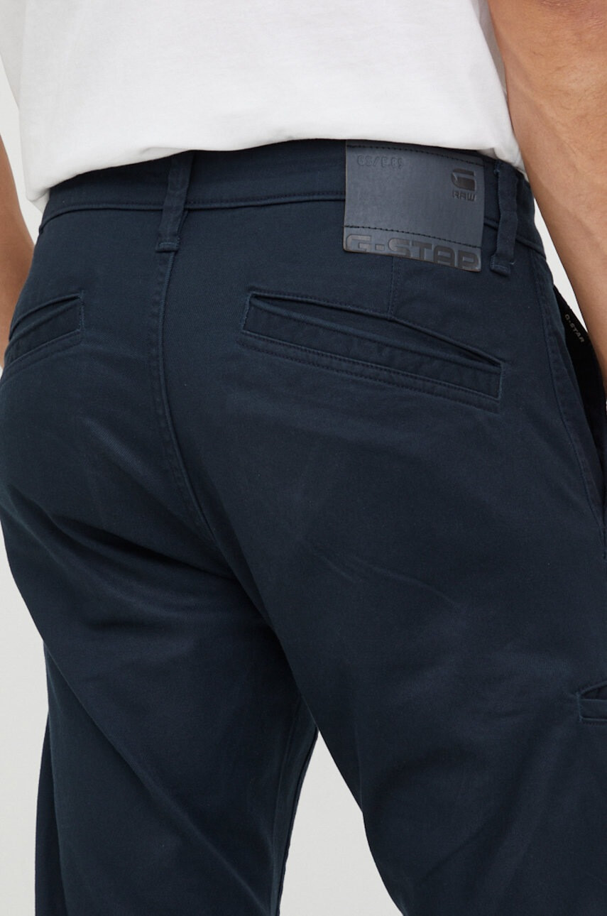 G-Star Raw Панталони в тъмносиньо с кройка тип чино - Pepit.bg