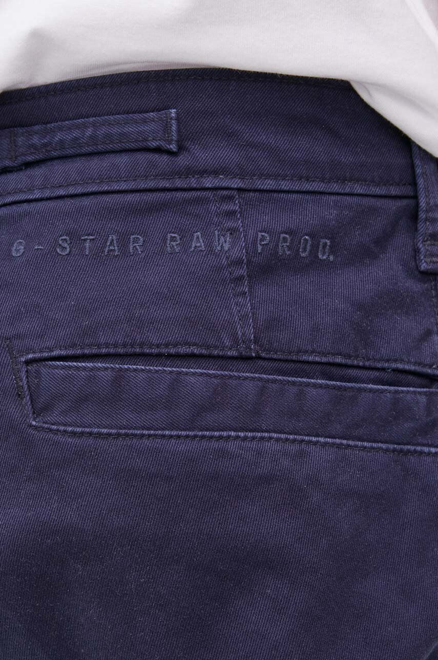 G-Star Raw Панталони мъжко в тъмносиньо с кройка тип чино - Pepit.bg