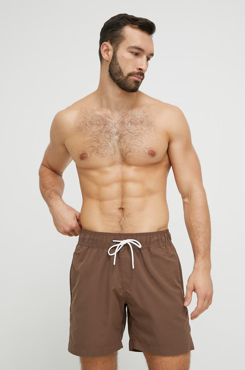 G-Star Raw Плувни шорти в кафяво - Pepit.bg