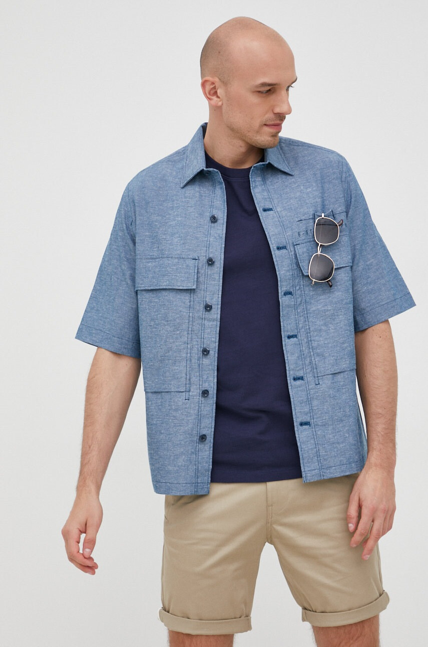 G-Star Raw Риза с лен - Pepit.bg