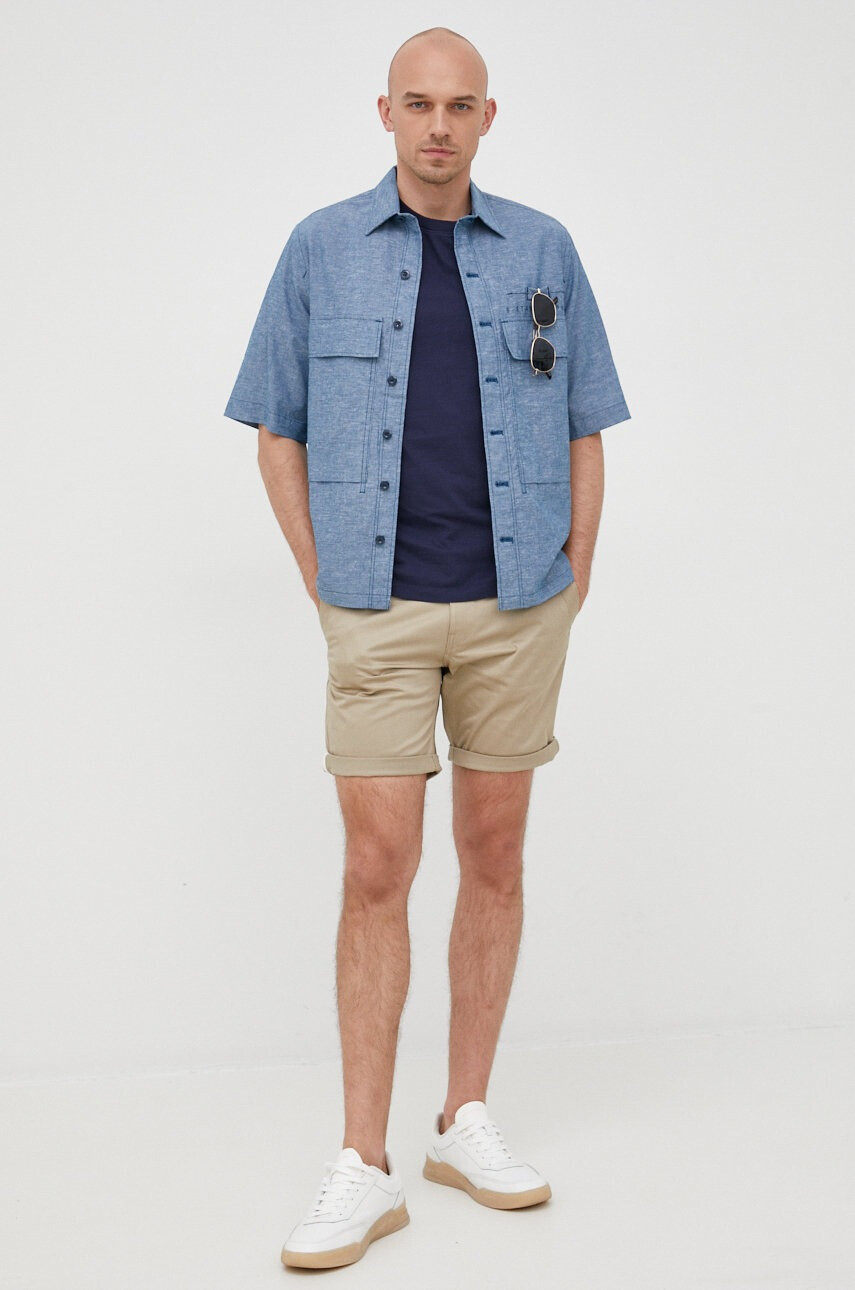 G-Star Raw Риза с лен - Pepit.bg