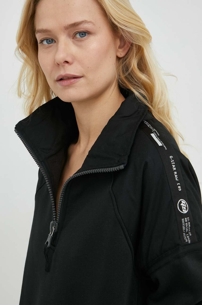 G-Star Raw Рокля в черно къс модел със стандартна кройка - Pepit.bg