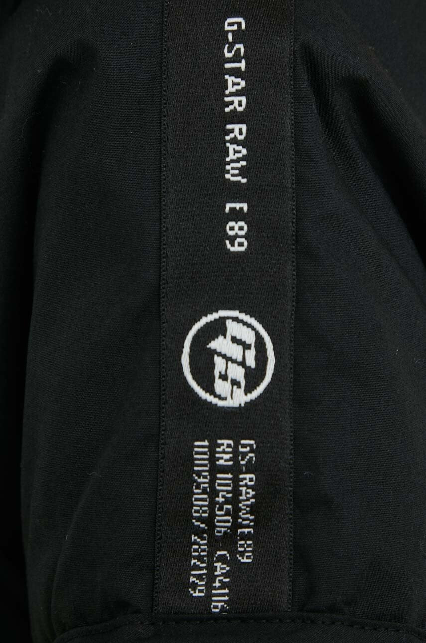 G-Star Raw Рокля в черно къс модел със стандартна кройка - Pepit.bg