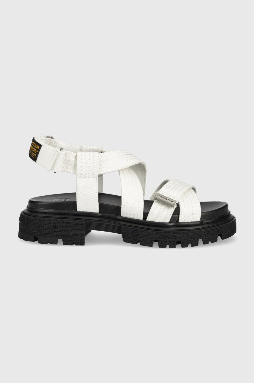 G-Star Raw Сандали Xinva Cvs в бяло с платформа - Pepit.bg