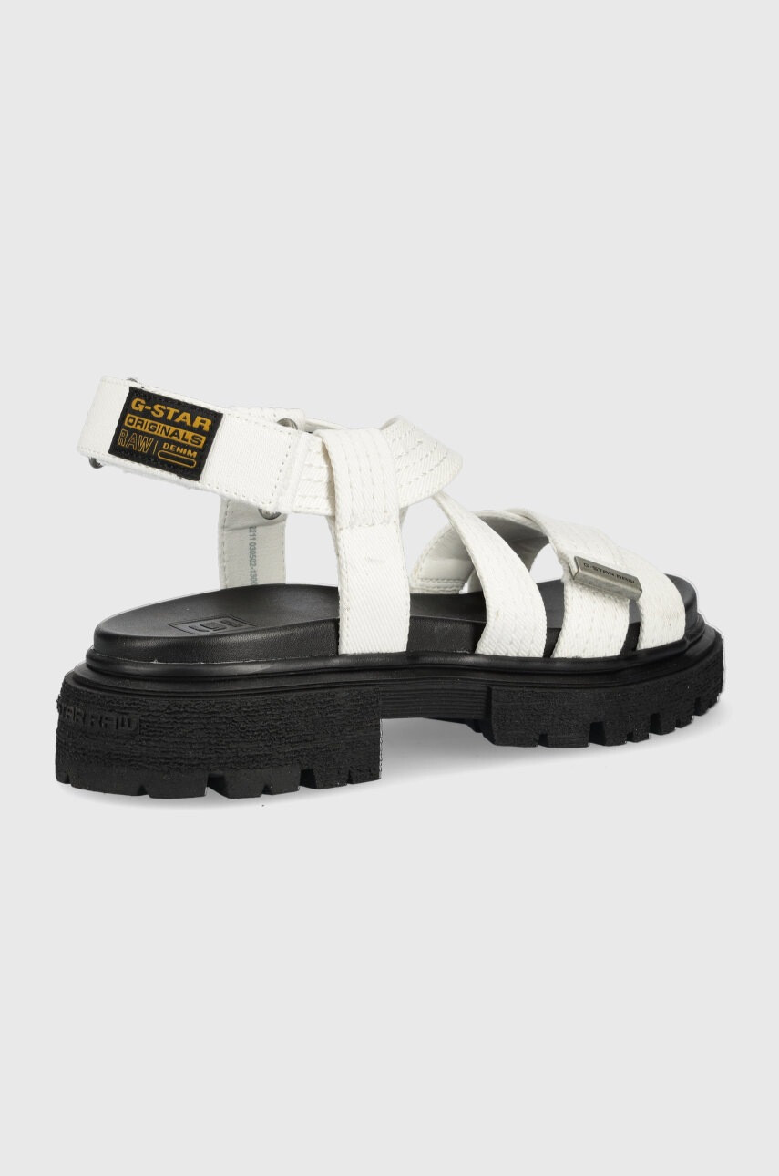 G-Star Raw Сандали Xinva Cvs в бяло с платформа - Pepit.bg