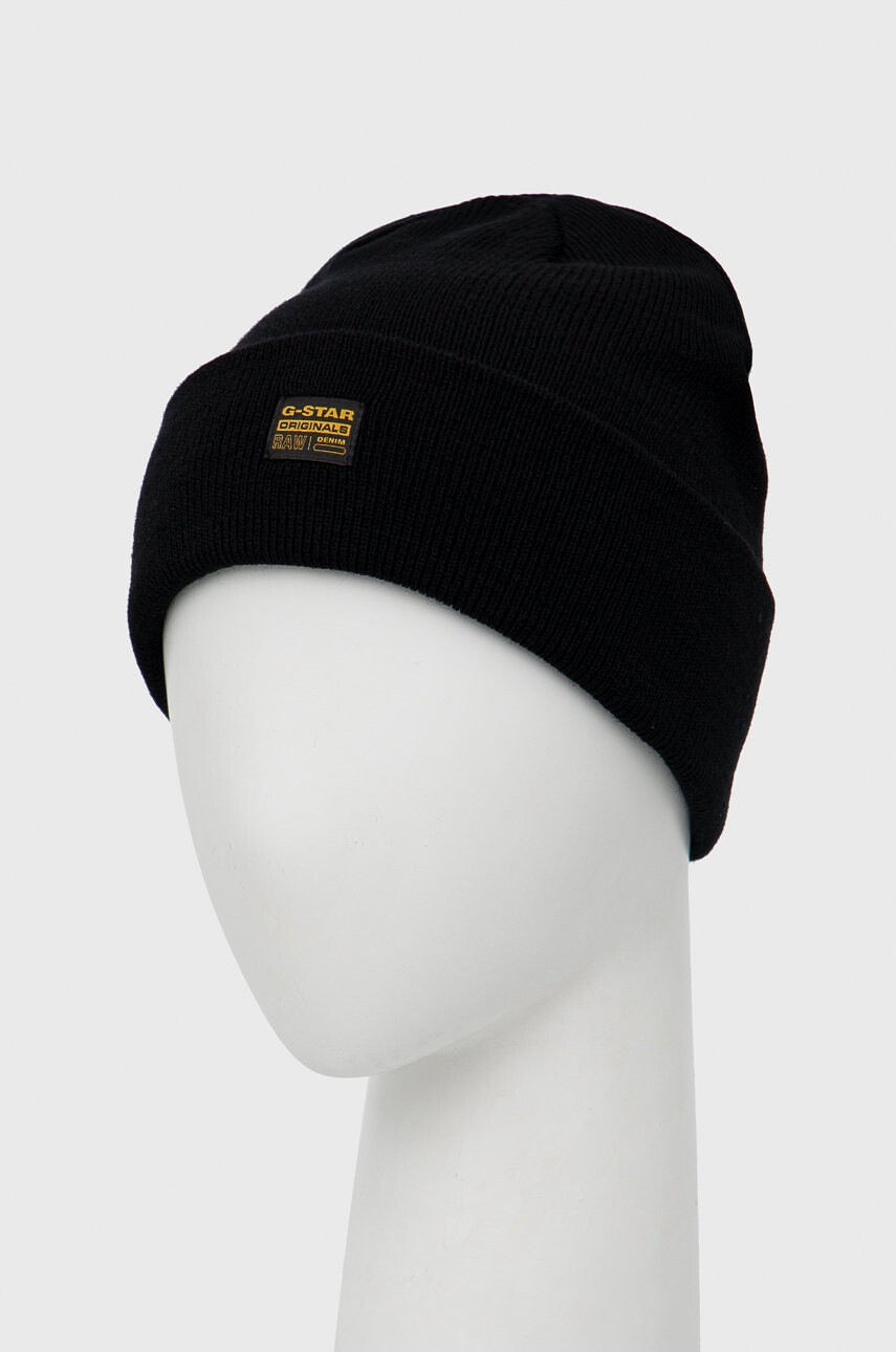 G-Star Raw Шапка в черно - Pepit.bg