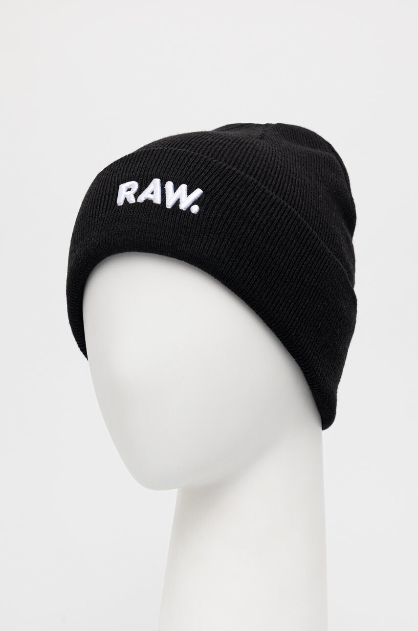 G-Star Raw Шапка в черно - Pepit.bg