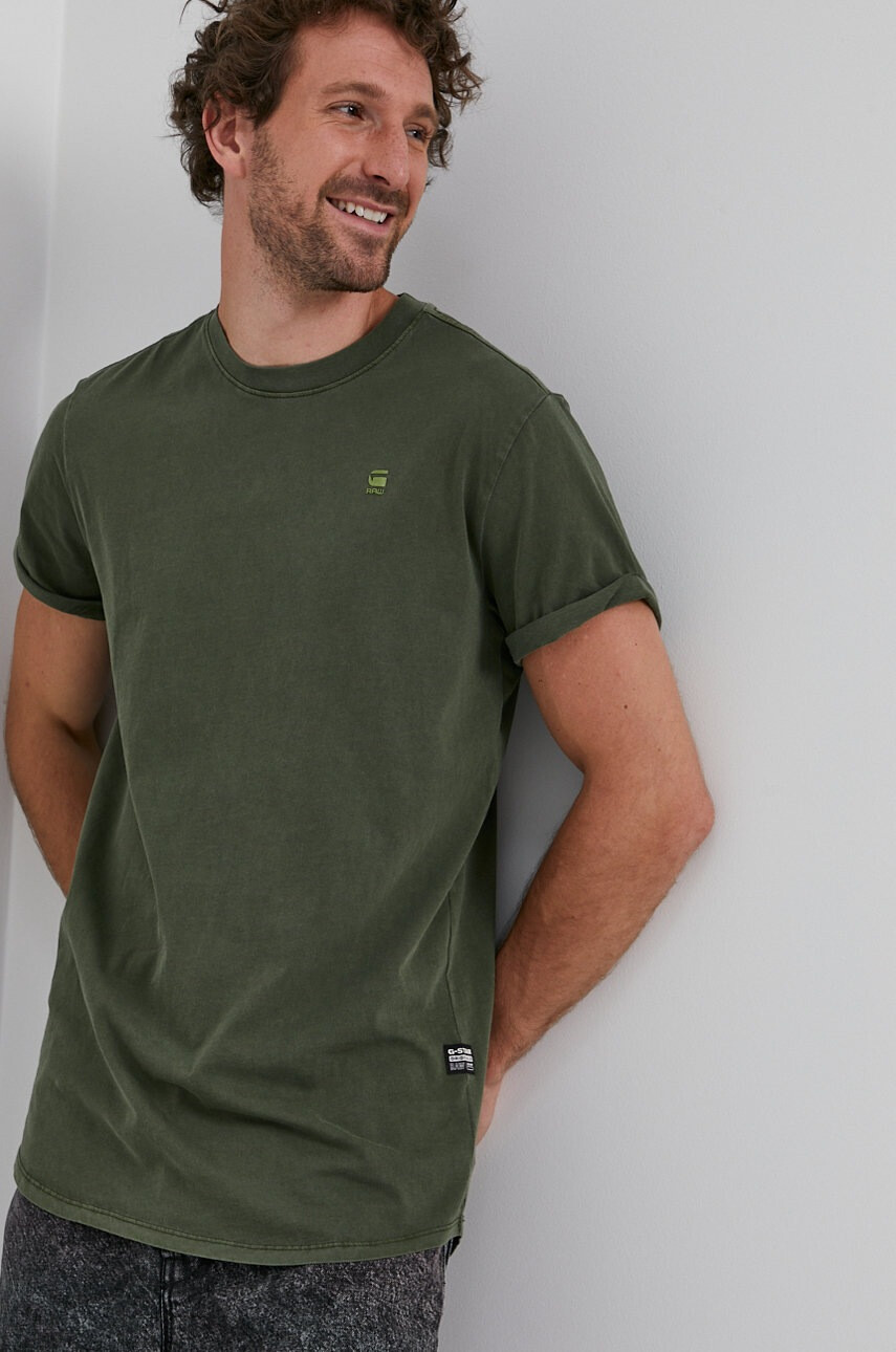 G-Star Raw Памучна тениска - Pepit.bg