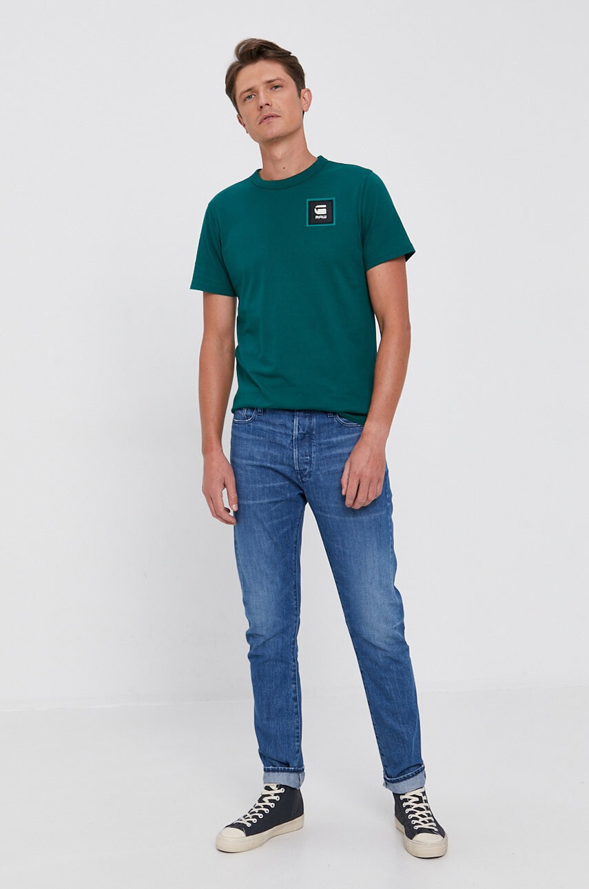 G-Star Raw Памучна тениска - Pepit.bg