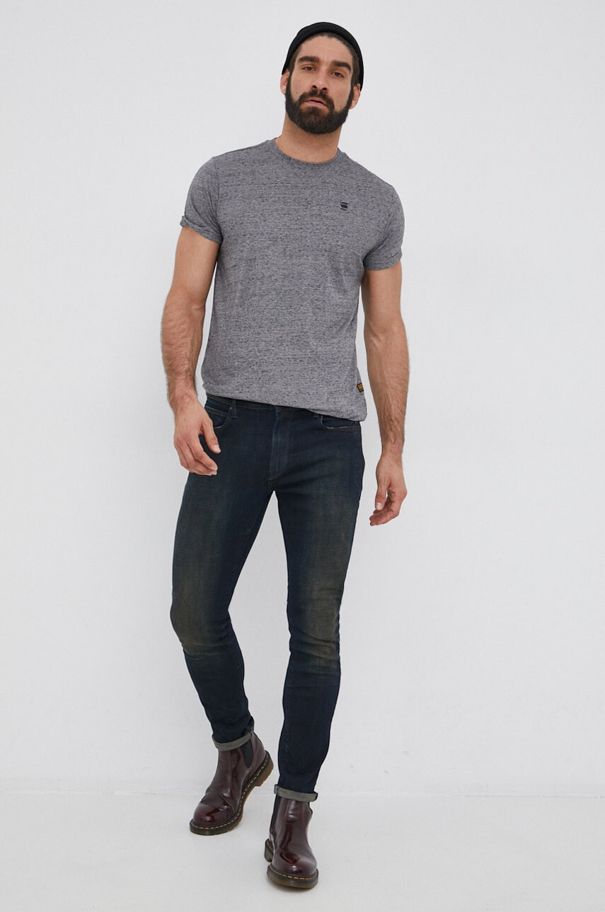 G-Star Raw Тениска в бяло - Pepit.bg