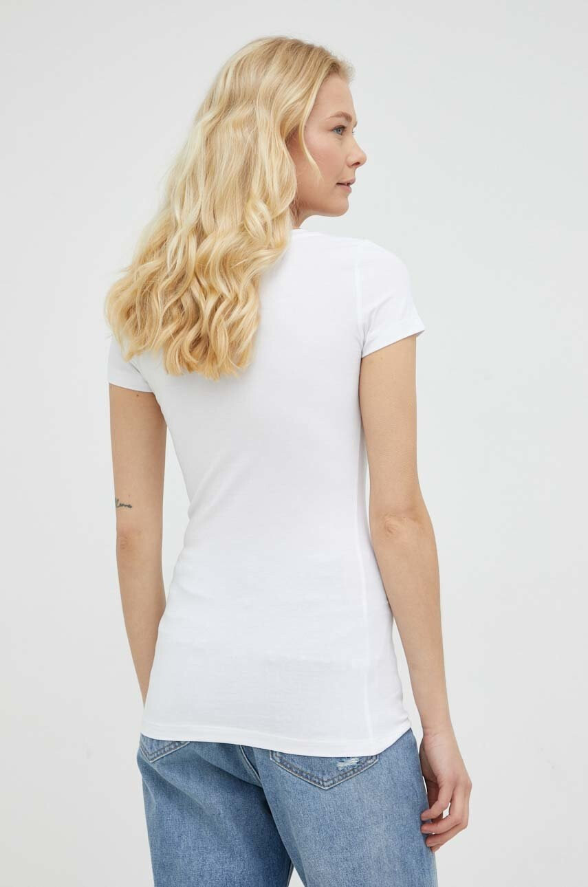 G-Star Raw Тениска в бяло - Pepit.bg