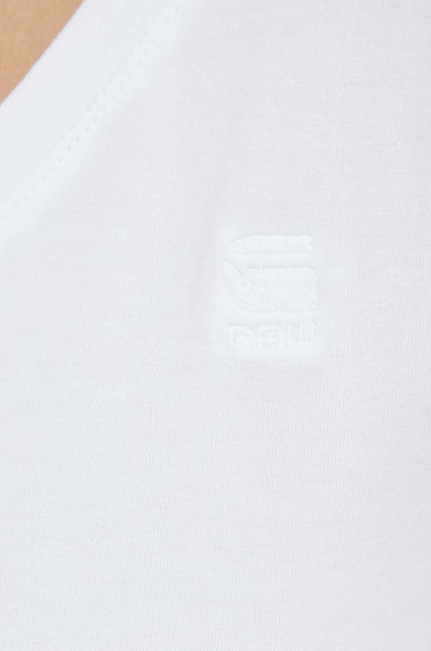 G-Star Raw Тениска в бяло - Pepit.bg