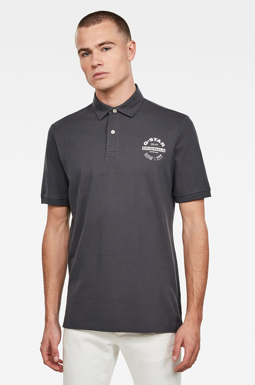 G-Star Raw Тениска с яка - Pepit.bg