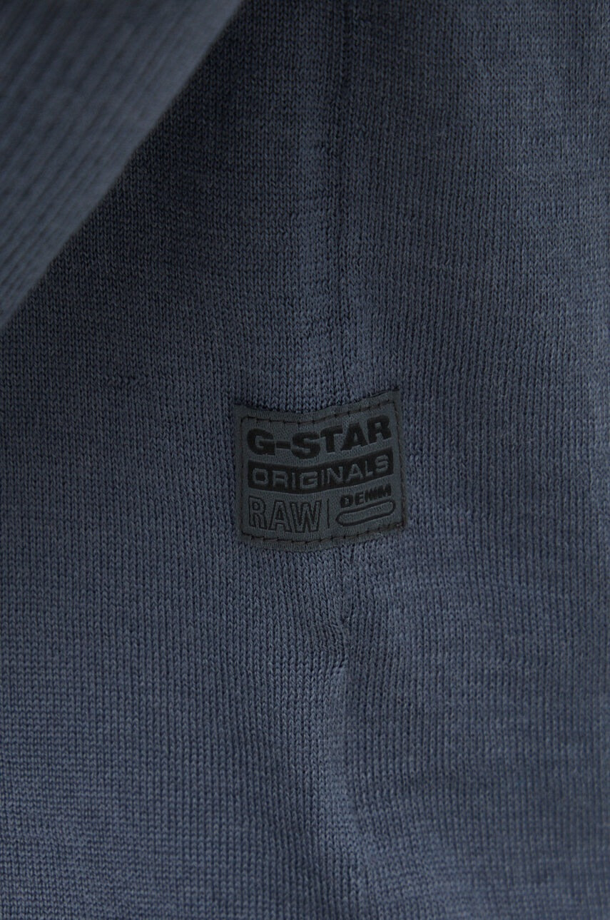 G-Star Raw Вълнена рокля къс модел с уголемена кройка - Pepit.bg