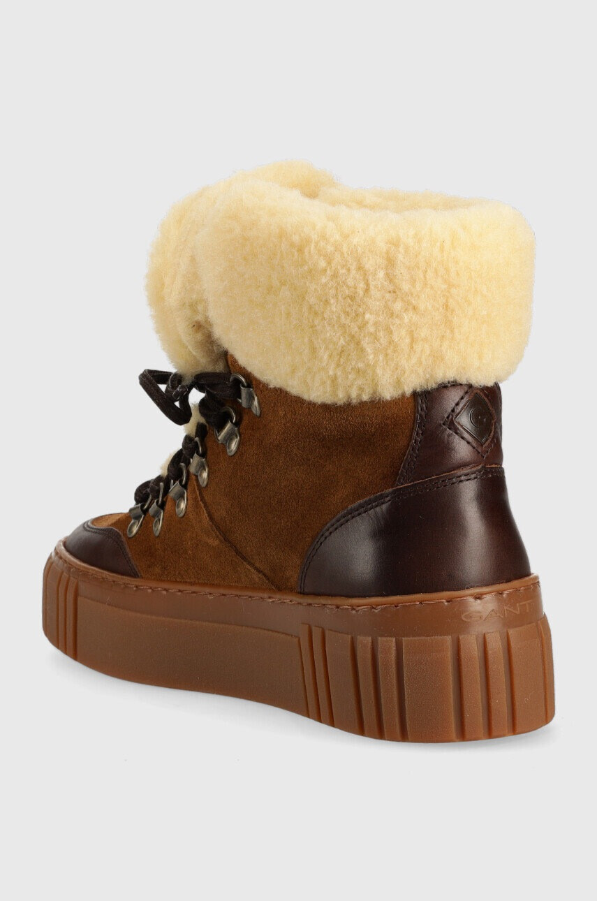 Gant Апрески Snowmont в кафяво - Pepit.bg