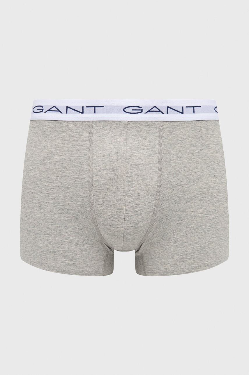 Gant Боксерки (3 чифта) мъжки в сиво - Pepit.bg