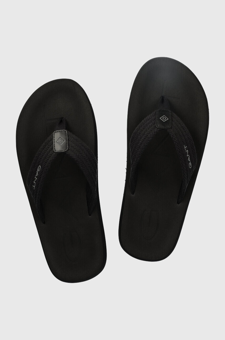 Gant Джапанки Poolbro в черно - Pepit.bg