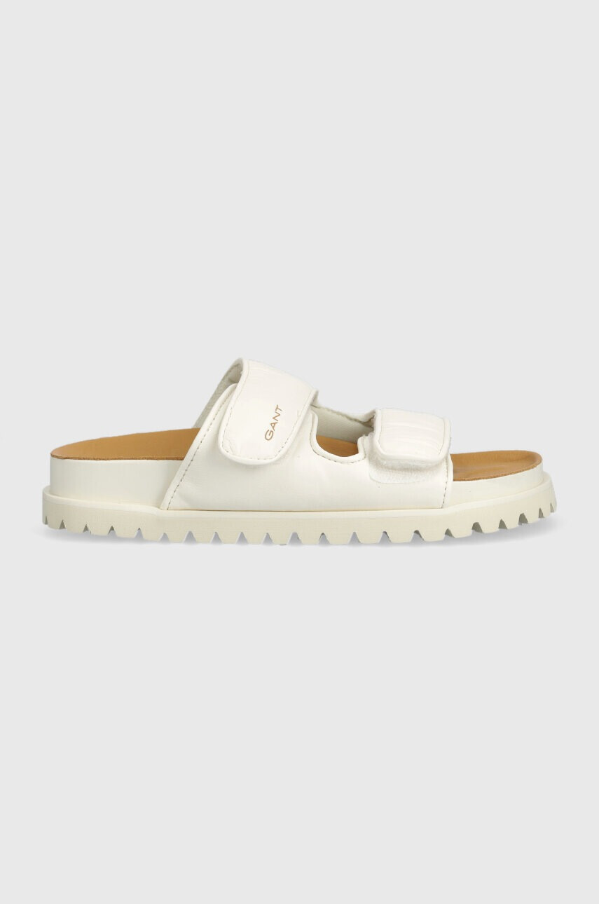 Gant Кожени чехли Mardale в черно с платформа 26561890.G00 - Pepit.bg