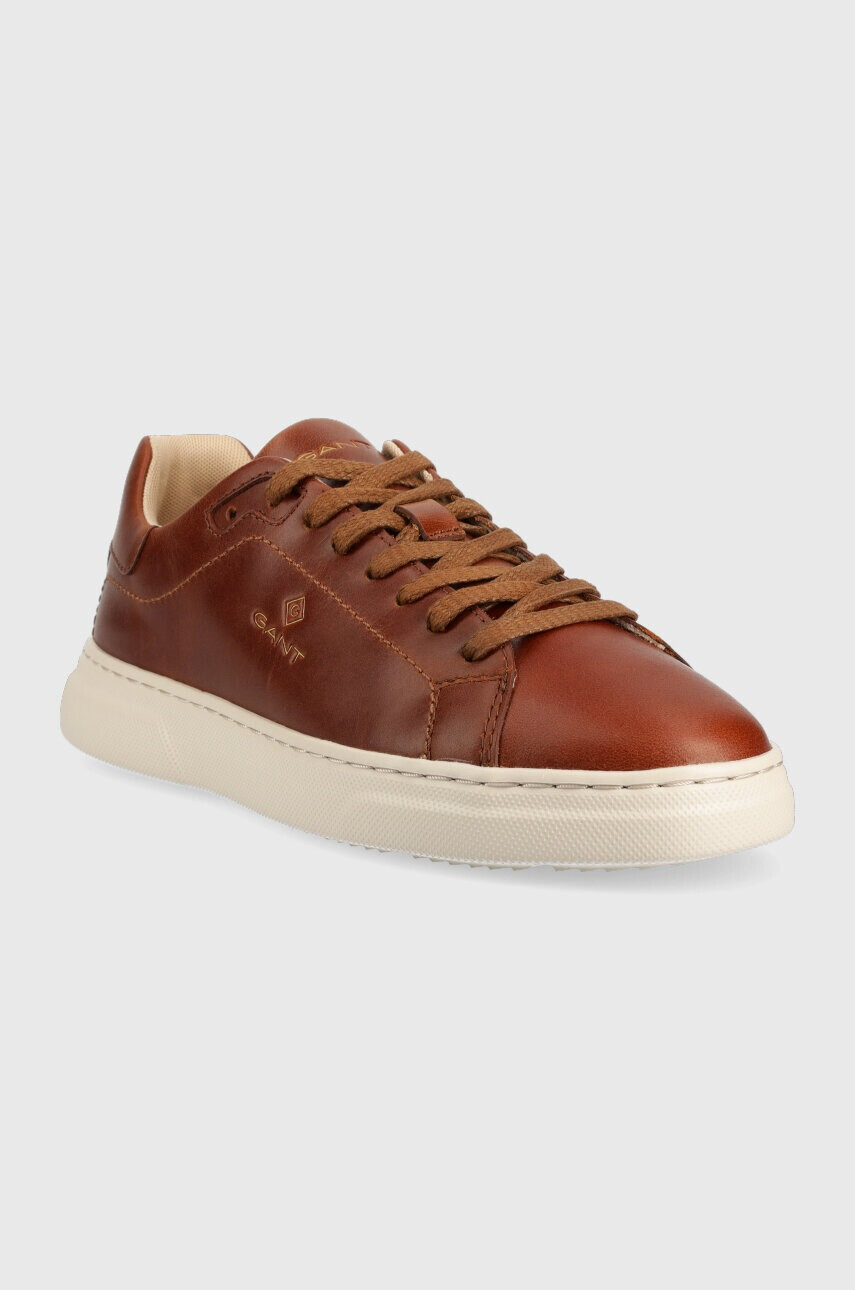 Gant Кожени маратонки Joree в кафяво - Pepit.bg