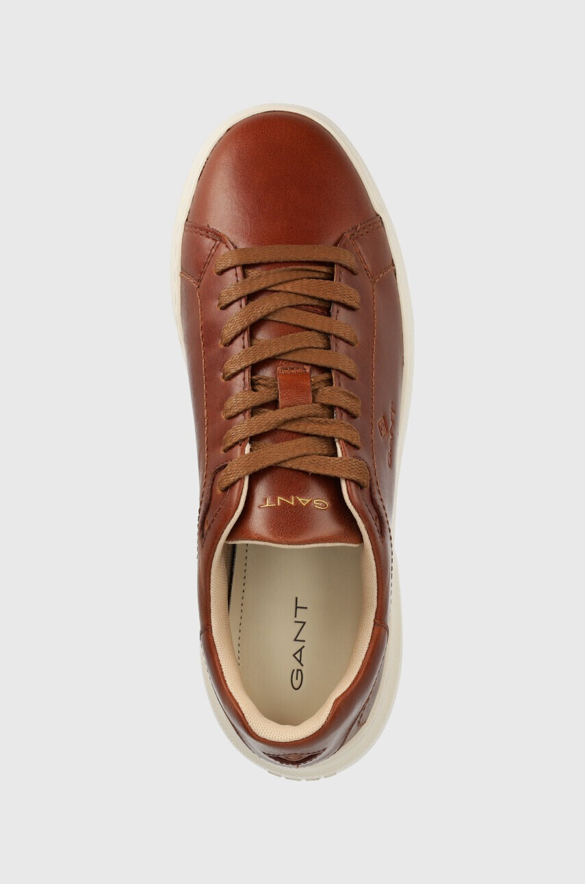 Gant Кожени маратонки Joree в кафяво - Pepit.bg