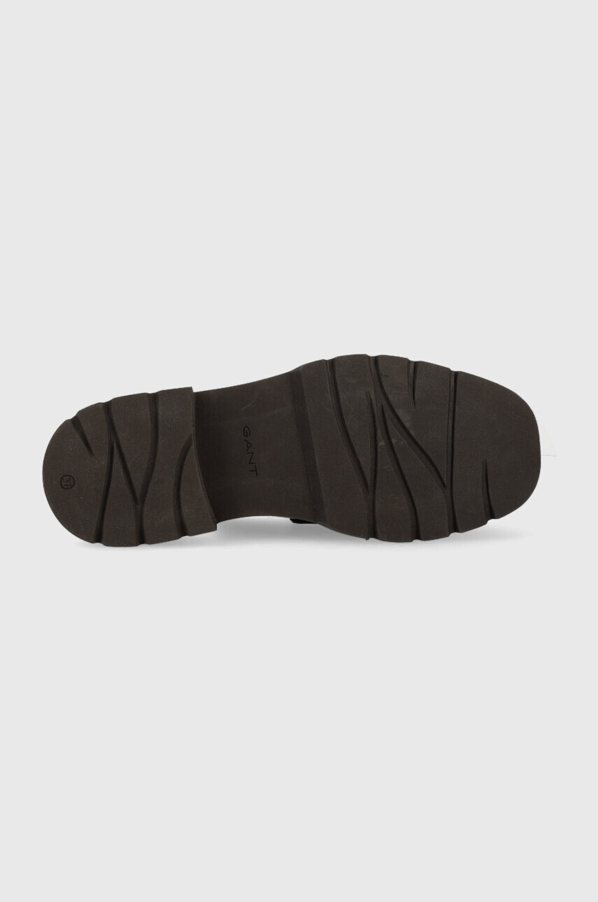 Gant Кожени мокасини Bercelly в кафяво с платформа 26571806.G46 - Pepit.bg