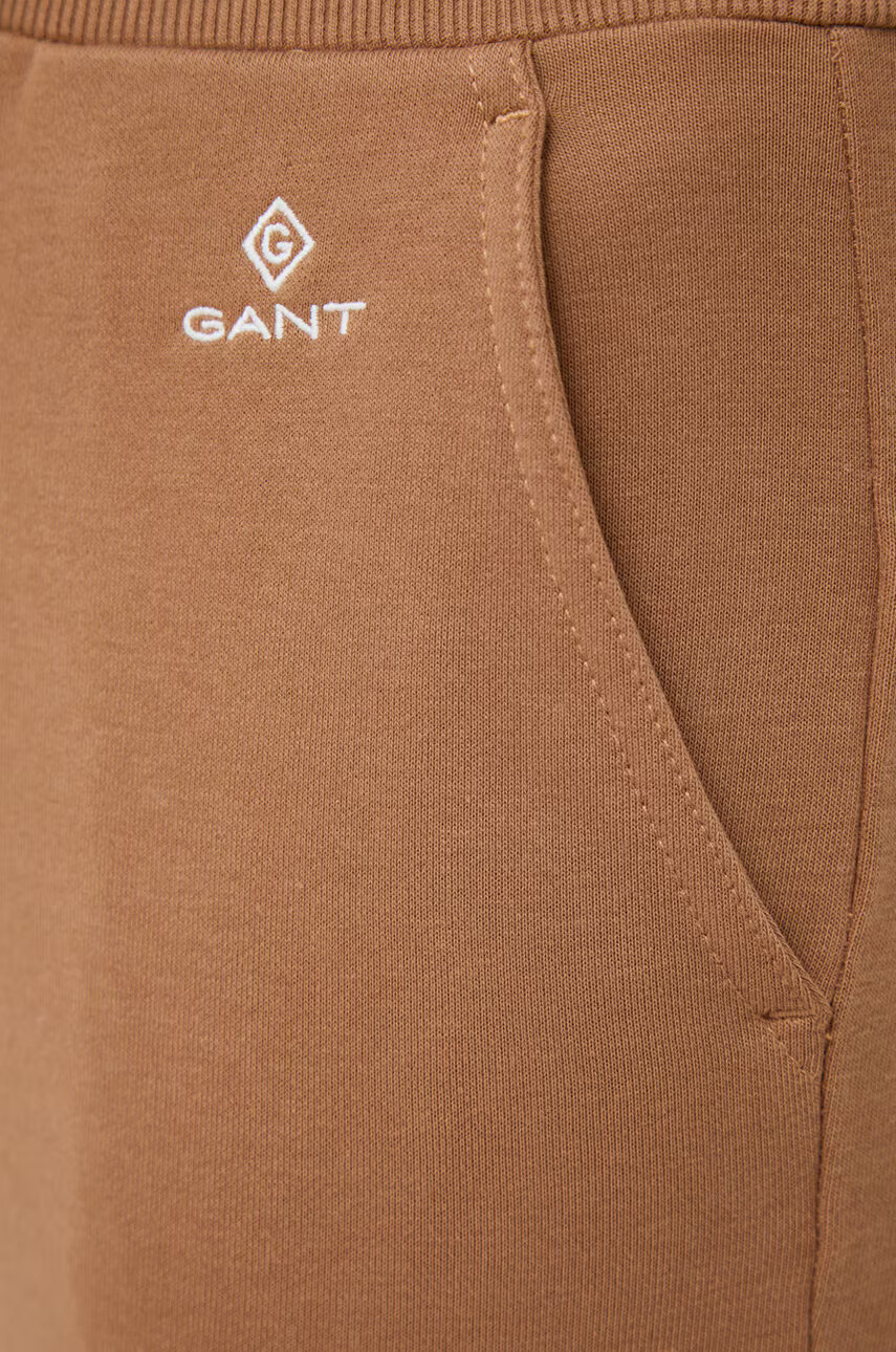 Gant Спортен панталон в сиво с изчистен дизайн - Pepit.bg