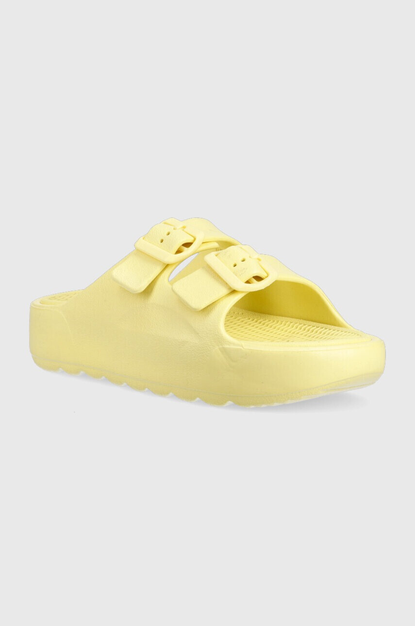 Gap Чехли VIRGINIA в жълто с платформа GAO001F2S - Pepit.bg