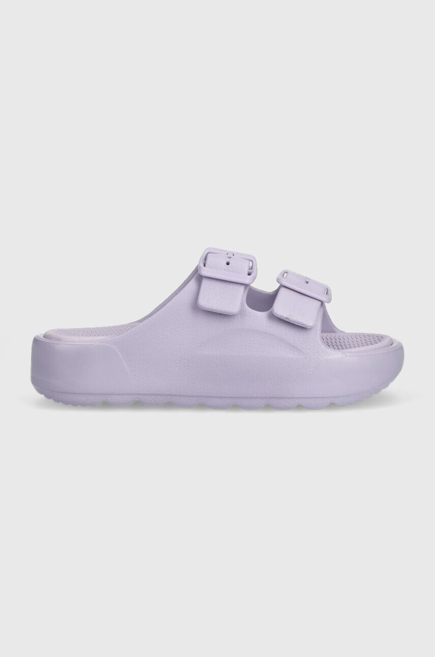 Gap Чехли VIRGINIA в лилаво с платформа GAO001F2S - Pepit.bg