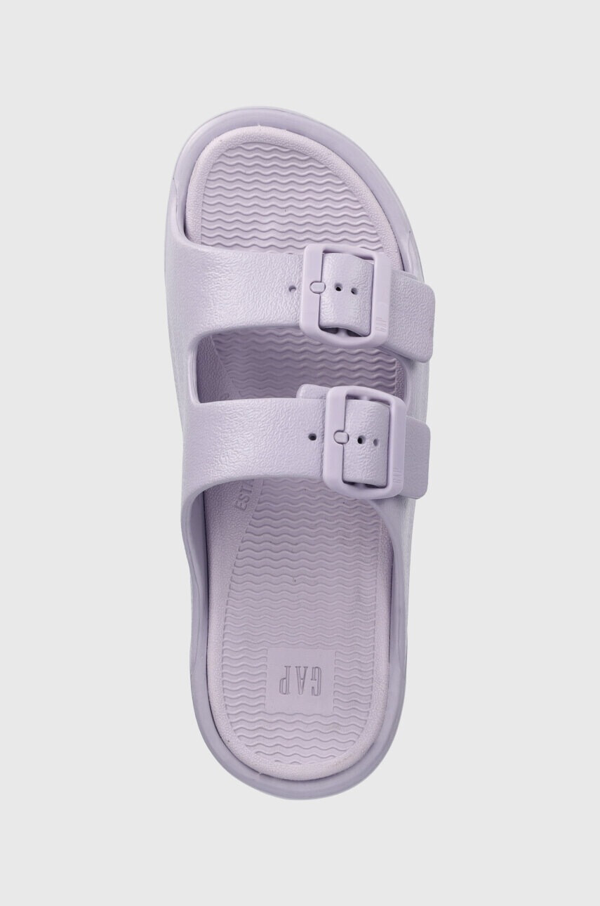 Gap Чехли VIRGINIA в лилаво с платформа GAO001F2S - Pepit.bg